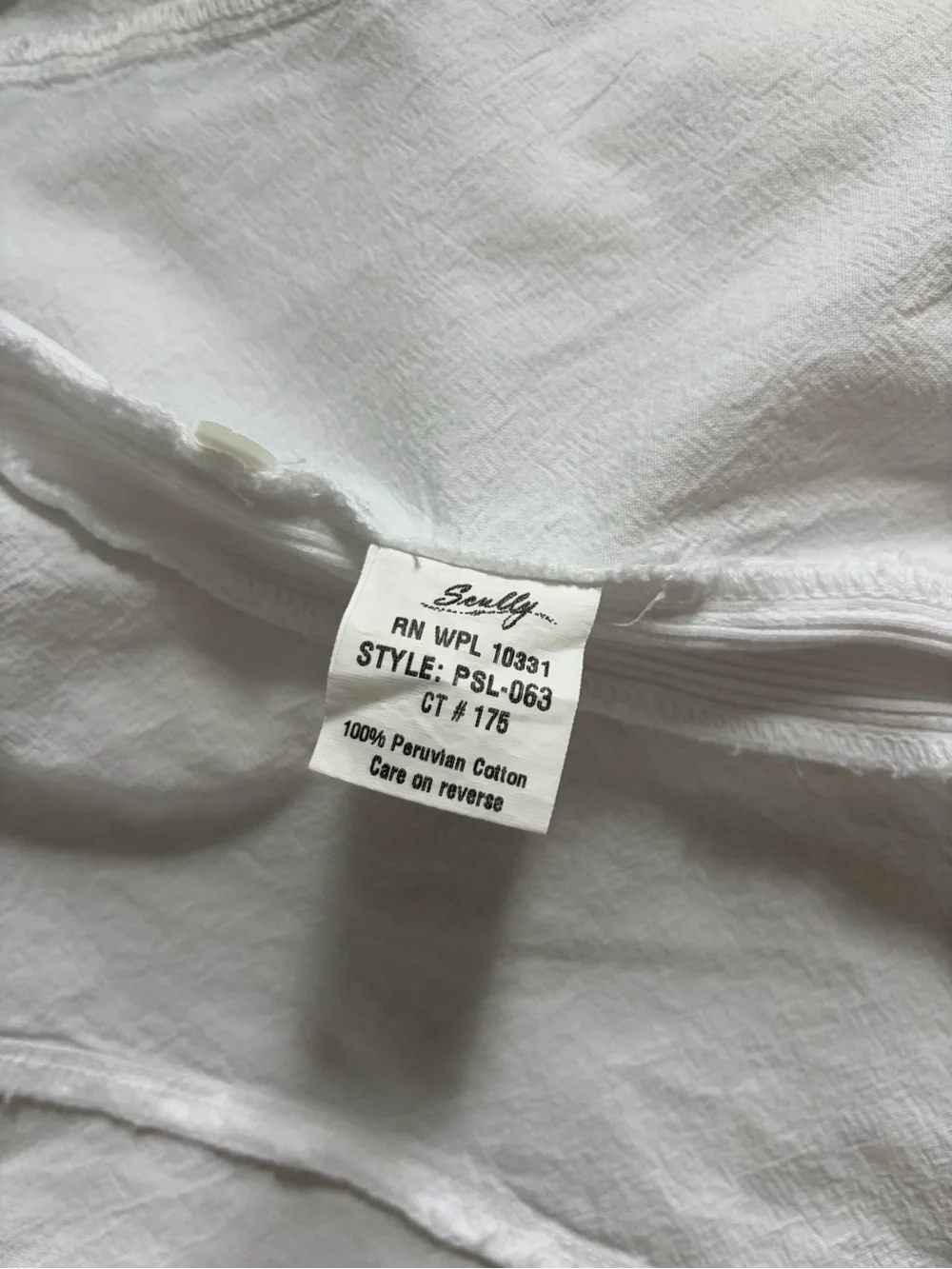 Scully Cantina White Women's Embroidered Button-Down Shirt size S - Picture 11 of 16